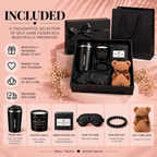 Luxury Self Care Gift Box for Her | Spa Gift Set | Bracelet, Mug & Face Towel