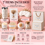 Luxury Self Care Gift Box for Her | Spa Gift Set | Birthday & Relaxation