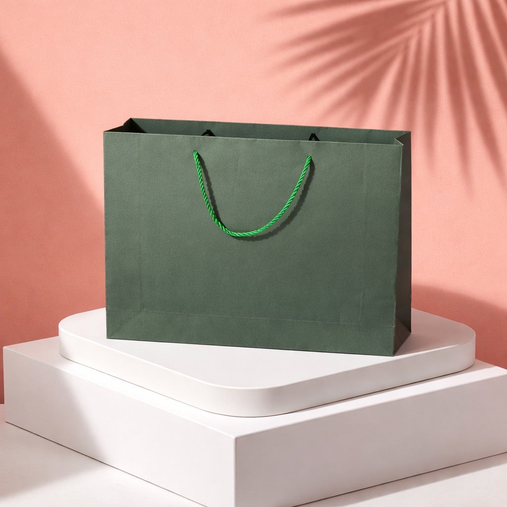Personalised Sage Green Gift Set | Elegant Engraved Gift for Him & Her